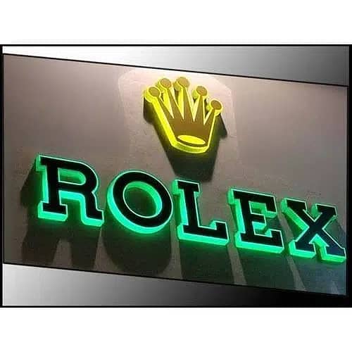 flex printing/ 3D sign/one vision/Vinay/neon sign 4