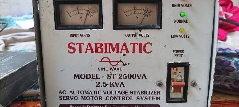 2.5 KVA Automatic Stabilizer 3