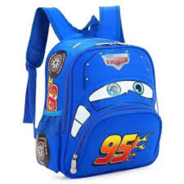 Plush car children's bag kindergarten baby boy safety backpack primary 9