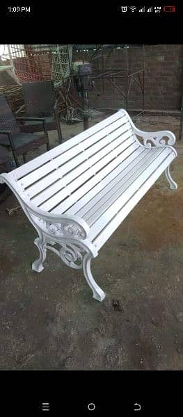 we manufacturing outdoor garden bench wholesale prise 12
