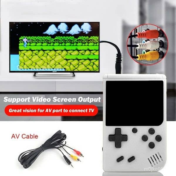 500 IN 1 Retro Video Game Console Handheld Game Player Portable 3