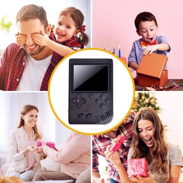 500 IN 1 Retro Video Game Console Handheld Game Player Portable 8