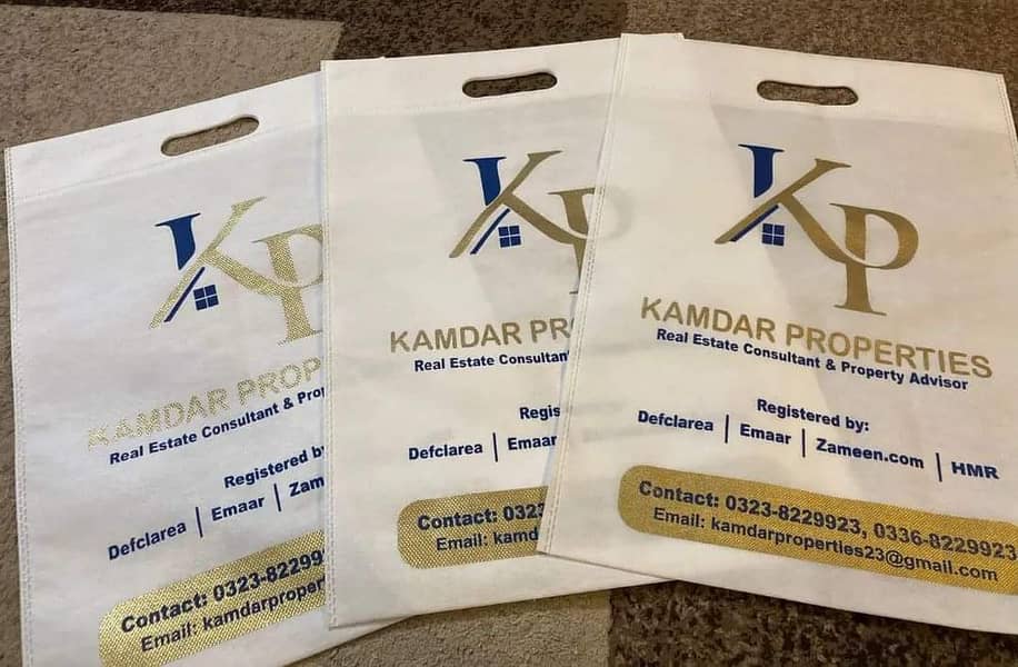 Hand tags/Butter paper/Stickers/Labels/Flyers Hand bags/Non woven bags 15
