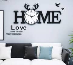 3D Wooden Wall Clocks Available for Home Decor