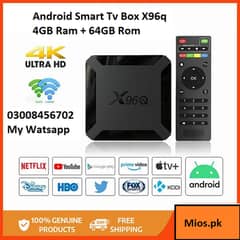 5000+ Free Channels Android tv Box X96Q Gaming stick  mouse IPTV 0