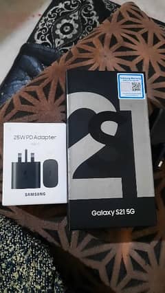 Open box only not in use  Samsung  s 21 8 gb ram 256 stroige