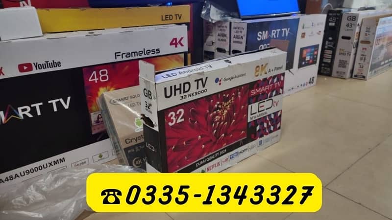MEGA SALE LED TV 32 INCH SAMAUNG SMART 4k ANDROID BOX PACK. . 1