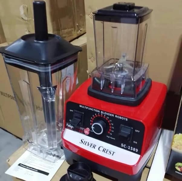 Silver Crest 2 in 1 Heavy Blender Hight Quality Machine 5