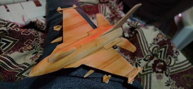 Wooden F16 Aircraft and C130 6