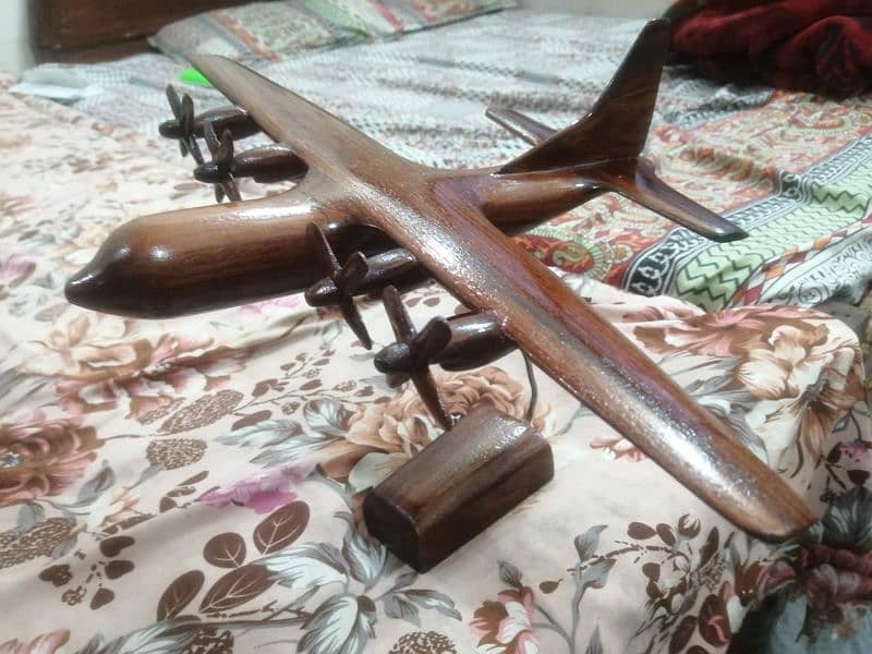 Wooden F16 Aircraft and C130 11