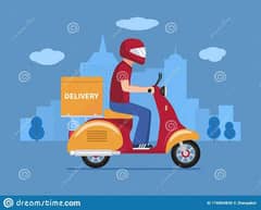 Fast food delivery rider job available