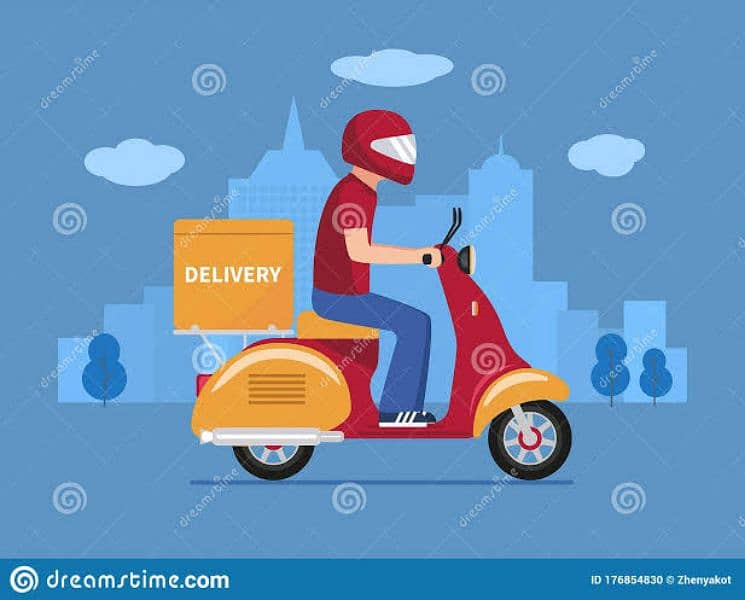 Fast food delivery rider job available 0