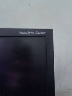 NEC Multisync EX 231W monitor, IPS LED 23" inch 9/10