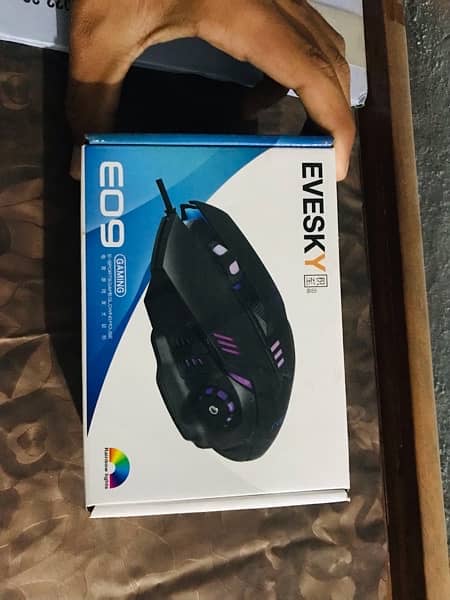 “Mice:Evesky E09 RGB Gaming Mouse” 0