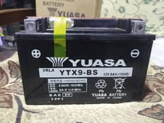 sports bike battery heavy bike battery yuasa ytx9-bs for all type bike 0
