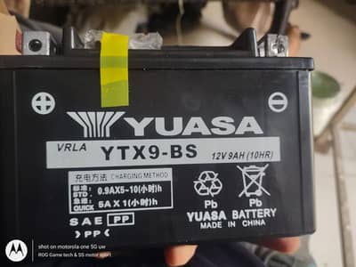 sports bike battery heavy bike battery yuasa ytx9-bs for all type bike