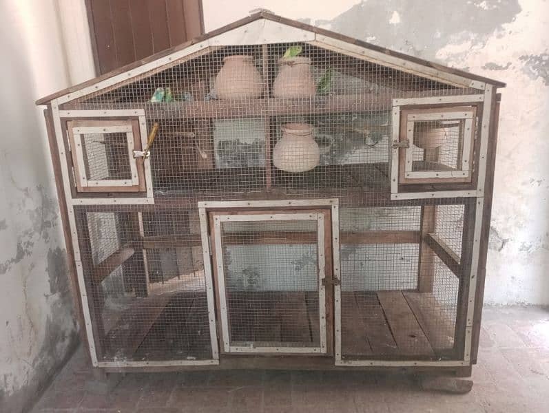 Birds Cage Original wooden for sale with Australian Birds Australian 6