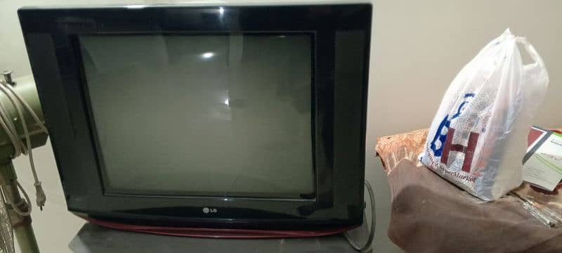 LG TV with Trolley 1