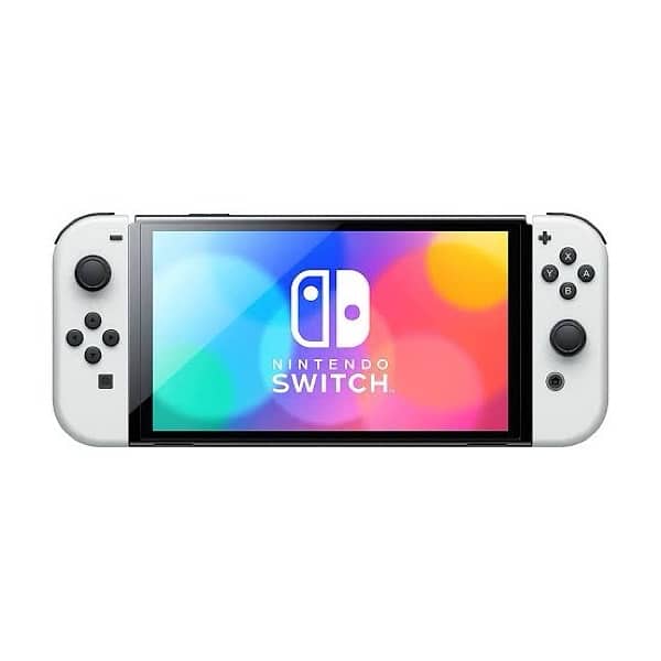 Nintendo Switch (OLED Model) White Console 1