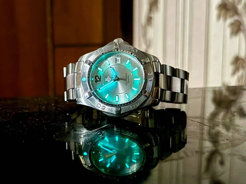 TAG Heuer Quartz Aquaracer Original / Men's watch / Watch for sale 7