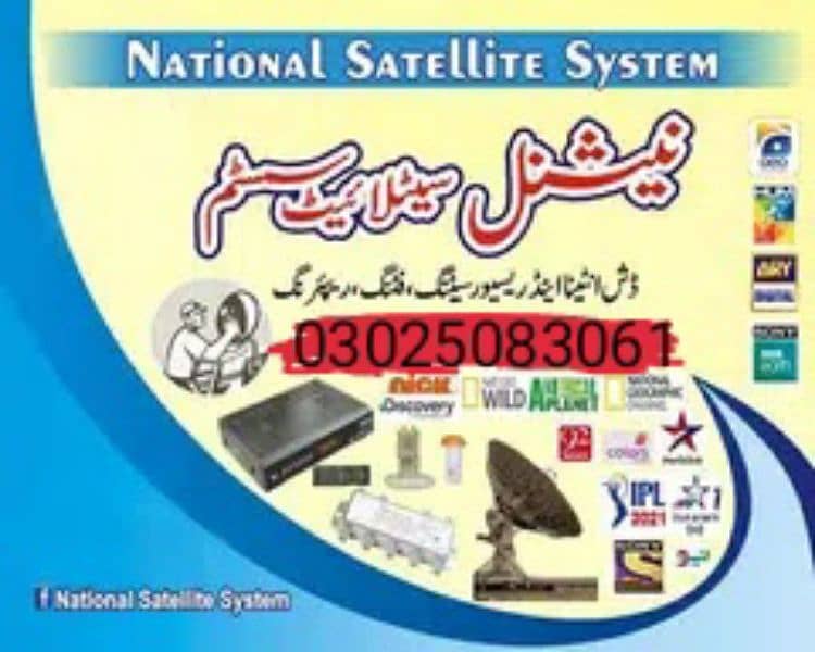 Dish Antenna And Andriod TV Box 03025083061 0