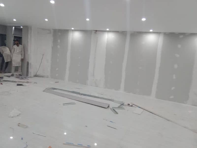 gypsum board partition/office partition/ceiling work /drywall 15