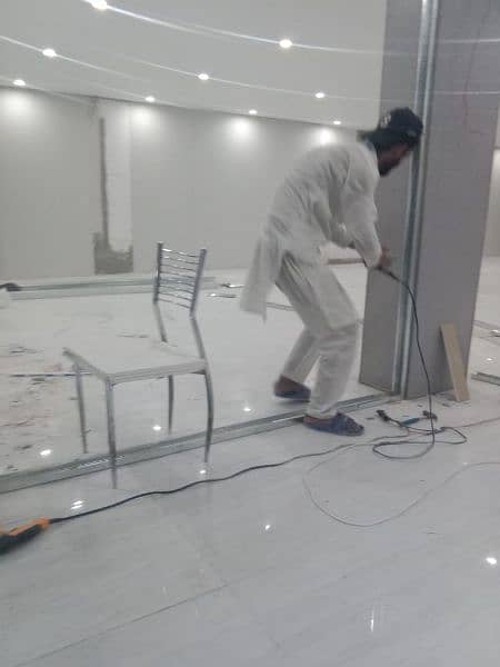 gypsum board partition/office partition/ceiling work /drywall 2