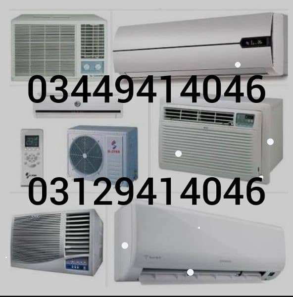 ALL AC SERVICES AND INSTALL WORK 0/3/4/4/9/4/1/4/0/4/6 Contact number 0