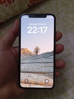 selling iPhone X 64 GB PTA approved face id and true tone enabled 0