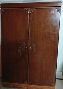wooden cupboard or almirah 0