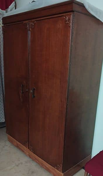 wooden cupboard or almirah 1