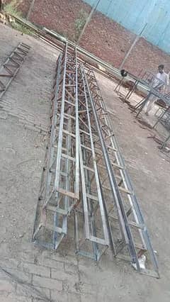 New electric LT OR HT Steel Poles by HISCO LAHORE