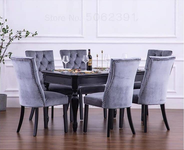 dining table set (wearhouse manufacturer)03368236505 9