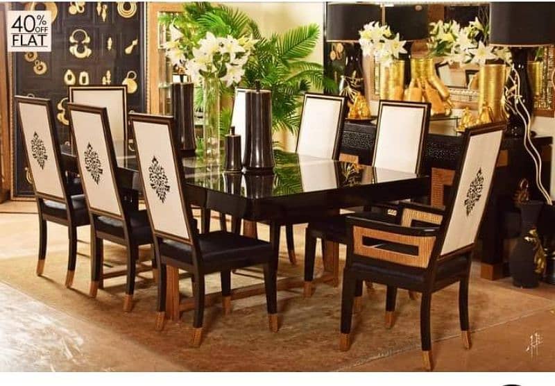 dining table set (wearhouse manufacturer)03368236505 10