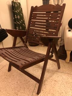 Alishan Foldable Rosewood Chairs 2