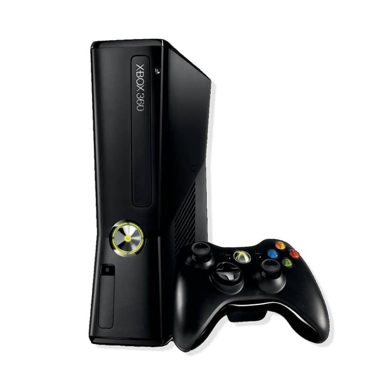 Xbox 360 Slim 320 GB Hard Drive with one wireless Controller 1