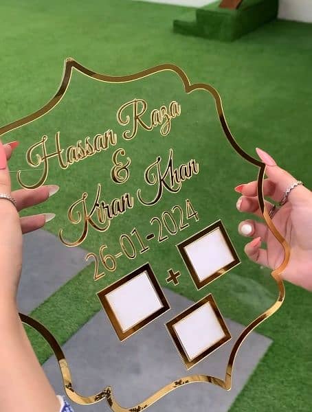 Customized Nikkah Frame 8