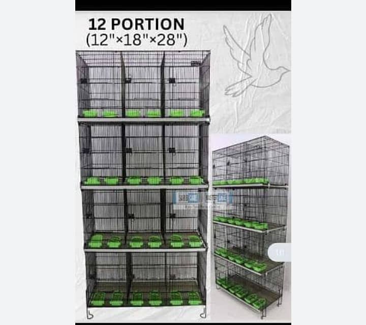 master cage for birds  for sell and exchange with boxes and matkis 5