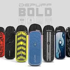 Depuff Bold Vape with 1 coil free| Pod | Air flow Control Button