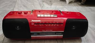 Panasonic Cassette Player with FM Radio