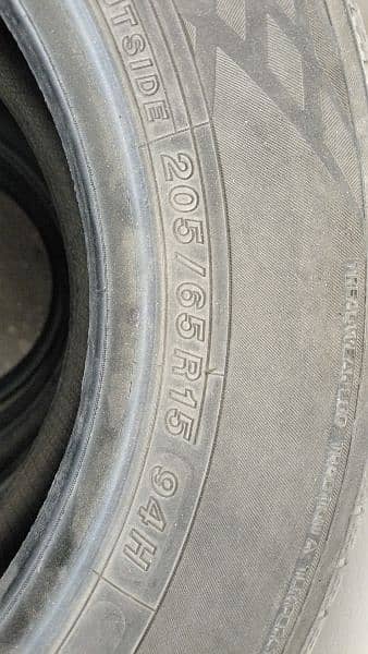 Yokohama tyres 205/65/R15 7
