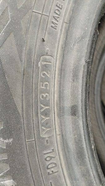 Yokohama tyres 205/65/R15 8