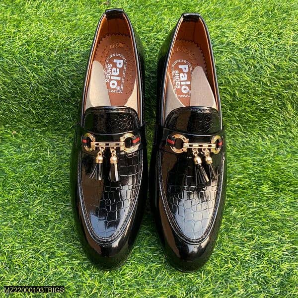 Men's leather formal dress shoes 0