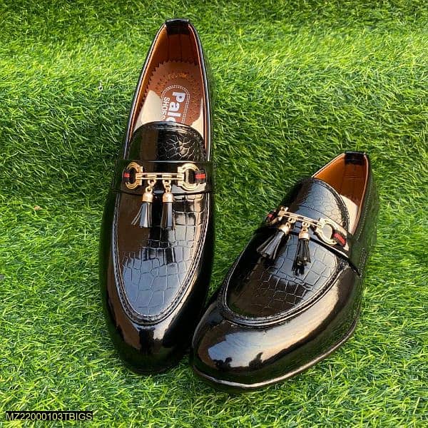 Men's leather formal dress shoes 1