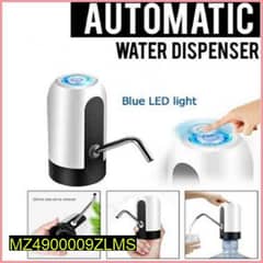 Rechargeable electric water pump dispenser