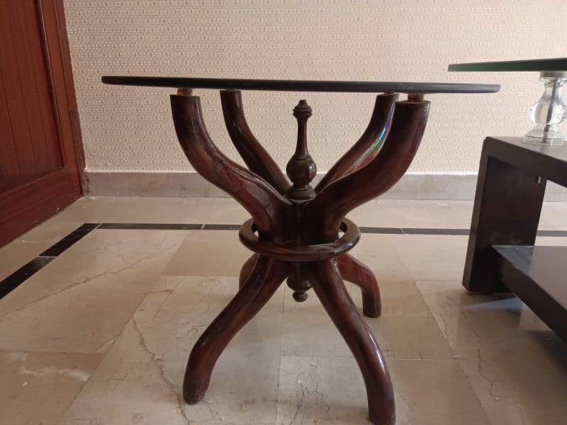 ~Centre table with two side tables. 4