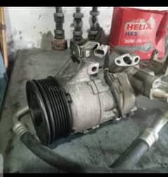vitz orignal ac compressor with inlet and outlet pipes for sale