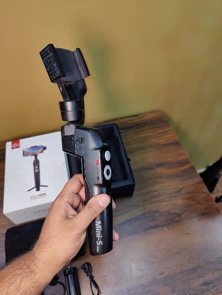 Moza Mini S Essential 3 Axis Gimbal Best for iPhone 15 14 Stabilizer 12
