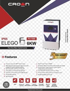 CROWN ELEGO 6KW IP64