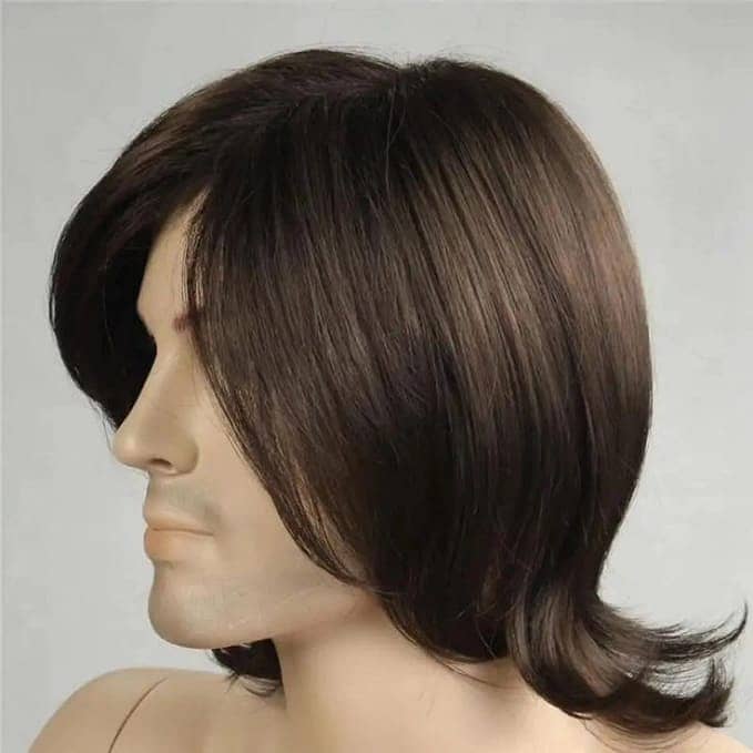 Men original hair cap wig  0306 0697009 4